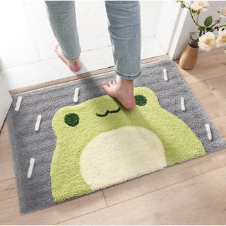 [H] Thảm bếp chùi chân decor ANIMAL thấm hút tốt, đế cao su non chống trượt, hình thú cưng dễ thương