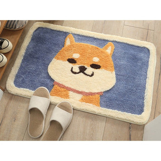 [H] Thảm bếp chùi chân decor ANIMAL thấm hút tốt, đế cao su non chống trượt, hình thú cưng dễ thương