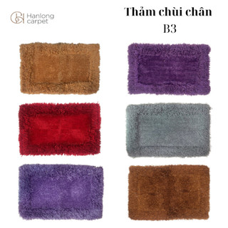 [H] Thảm chùi chân B3 siêu thấm nước, siêu mềm mượt, chống trơn trượt thích hợp để decor phòng ngủ 2