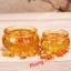 Thỏi Vàng Thủy Tinh NHÍ 1,4 cm Kim Nguyên Bảo - Đặt Bàn Thần Tài - Phong Thủy Thần Tài May Mắn