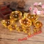 Thỏi Vàng Thủy Tinh NHÍ 1,4 cm Kim Nguyên Bảo - Đặt Bàn Thần Tài - Phong Thủy Thần Tài May Mắn