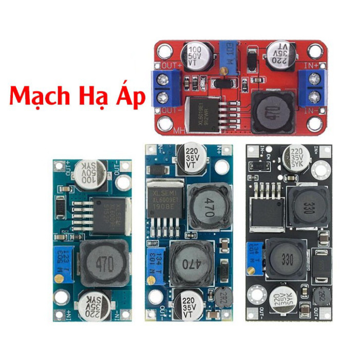 -- Module Mạch điện hạ áp, giảm áp LM2596 LM2596S XL4015 chuyển đổi DC ...