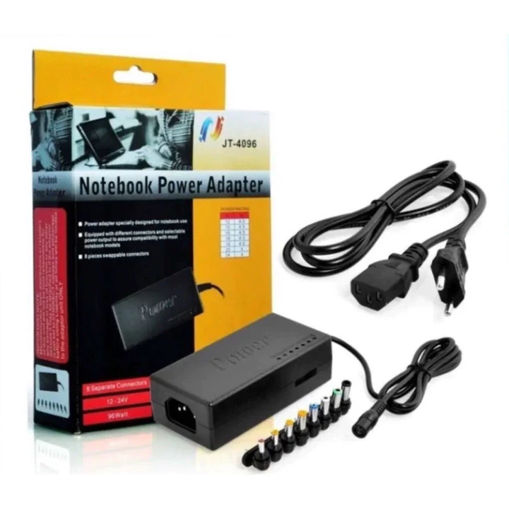 Sạc Đa Năng 8 Đầu Sạc Cho Laptop Và Các Thiết Bị Khác Adapter đa năng Laptop và Màn hình LCD STH