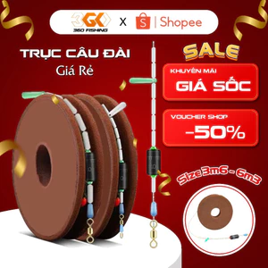 Trục Câu Đài Bộ Dây Câu Đơn Câu Đài Buộc Sẵn Cước Tàng Hình Dài 3m6 - 6m3 5645hfga2345678