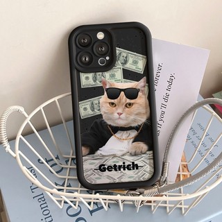 Ốp Lưng iPhone Camera Viền Cao Rich Cat Mềm Chống Sốc, Cao Cấp - iP 7/8/X/XS/XR/11/12/13/14/15/16/17/Plus/Air/Pro/Max