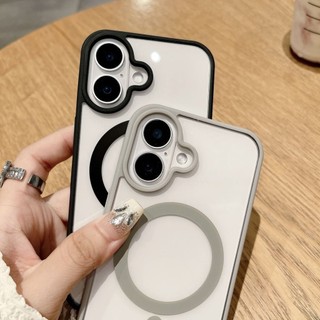 Ốp Lưng Iphone Trong Suốt Sạc Từ Tính , Chống Sốc, Bảo Vệ Camera - iP 7/8/X/XS/11/12/13/14/15/16/17/Plus/Pro/Max/Air