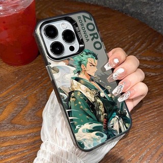Ốp Lưng iPhone Zoro Luffy IMD Cứng Nhám, Siêu Chống Sốc, Bảo Vệ Camera - iP 7/8/X/XS/11/12/13/14/15/16/17/Plus/Pro/Max