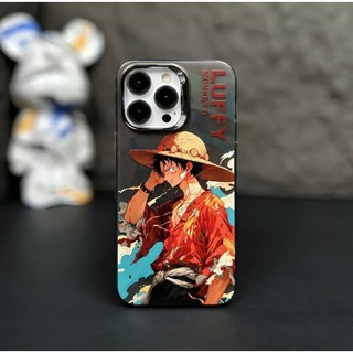 Ốp Lưng iPhone Zoro Luffy IMD Cứng Nhám, Siêu Chống Sốc, Bảo Vệ Camera - iP 7/8/X/XS/11/12/13/14/15/16/17/Plus/Pro/Max