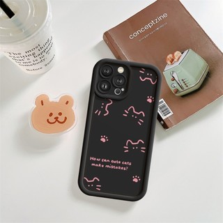 Ốp Lưng iPhone Camera Viền Cao Cute Cats Mềm Chống Sốc, Cao Cấp - iP 7/8/X/XS/XR/11/12/13/14/15/16/17/Plus/Air/Pro/Max