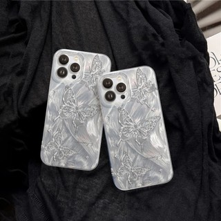 Ốp Lưng iPhone Silicon Love Silver Ánh Bạc, Chống Sốc, Bảo Vệ Camera - iP X/XS/XR/11/12/13/14/15/16/17/Plus/Air/Pro/Max
