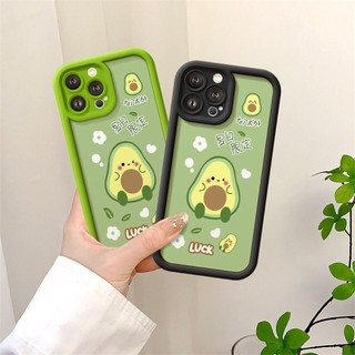 Ốp Lưng iPhone Camera Viền Cao Bơ Cute Chống Sốc Cao Cấp - iP 7/8/X/XS/XR/11/12/13/14/15/16/17/Plus/Air/Pro/Max