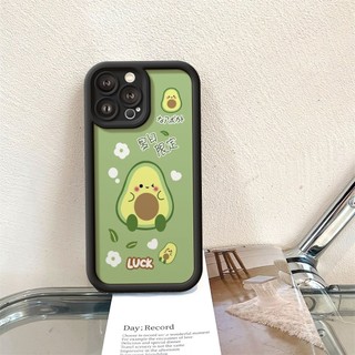 Ốp Lưng iPhone Camera Viền Cao Bơ Cute Chống Sốc Cao Cấp - iP 7/8/X/XS/XR/11/12/13/14/15/16/17/Plus/Air/Pro/Max