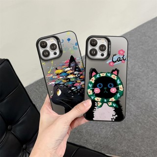 Ốp Lưng iPhone Color Cat IMD Cứng Nhám, Siêu Chống Sốc, Bảo Vệ Camera -iP 7/8/X/XS/11/12/13/14/15/16/17/Plus/Pro/Max/Air