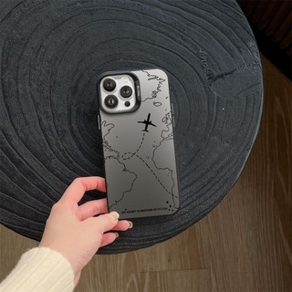 Ốp Lưng iPhone Máy Bay IMD Cứng Nhám, Siêu Chống Sốc, Bảo Vệ Camera - iP 7/8/X/XS/11/12/13/14/15/16/17/Plus/Pro/Max/Air