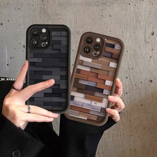 Ốp Lưng iPhone Camera Viền Cao Tường Gạch Chống Sốc Cao Cấp - iP 7/8/X/XS/XR/11/12/13/14/15/16/17/Plus/Air/Pro/Max
