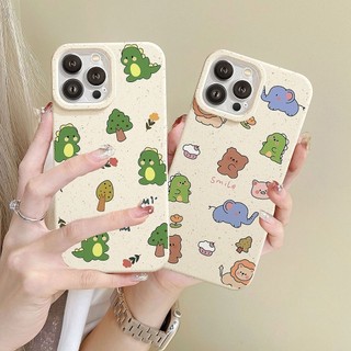 Ốp Lưng iPhone Mềm Thân Thiện Môi Trường Vườn Thú Chống Sốc, Bảo Vệ Cam - iP 7/8/X/XS/11/12/13/14/15/16/17/Plus/Pro/Max
