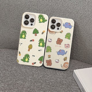 Ốp Lưng iPhone Mềm Thân Thiện Môi Trường Vườn Thú Chống Sốc, Bảo Vệ Cam - iP 7/8/X/XS/11/12/13/14/15/16/17/Plus/Pro/Max