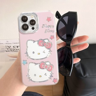 Ốp Lưng iPhone Silicon Lovely Cat Ánh Bạc, Chống Sốc, Bảo Vệ Camera - iP X/XS/XR/11/12/13/14/15/16/17/Plus/Air/Pro/Max