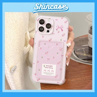 Ốp Lưng iPhone Rose Story Silicon Dẻo Đựng Thẻ, Chống Sốc,Bảo Vệ Camera - iP 7/8/X/XS/11/12/13/14/15/16/17/Plus/Pro/Max