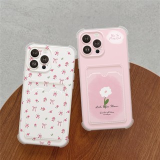 Ốp Lưng iPhone Little Silicon Dẻo Đựng Thẻ, Chống Sốc, Bảo Vệ Camera - iP 7/8/X/XS/11/12/13/14/15/16/17/Plus/Pro/Max/Air
