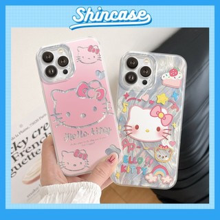 Ốp Lưng iPhone Silicon Color Cat Ánh Bạc, Chống Sốc, Bảo Vệ Camera - iP 8/X/XS/XR/11/12/13/14/15/16/17/Plus/Air/Pro/Max