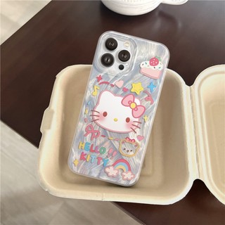 Ốp Lưng iPhone Silicon Color Cat Ánh Bạc, Chống Sốc, Bảo Vệ Camera - iP 8/X/XS/XR/11/12/13/14/15/16/17/Plus/Air/Pro/Max