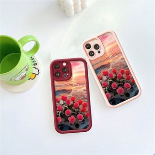 Ốp Lưng iPhone Camera Viền Cao Summer Rose Mềm Chống Sốc, Cao Cấp - iP 7/8/X/XS/XR/11/12/13/14/15/16/17/Plus/Air/Pro/Max