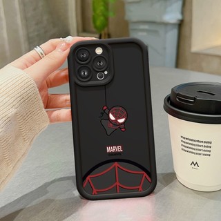 Ốp Lưng iPhone Camera Viền Cao Nhện Nhỏ Chống Sốc Cao Cấp - iP 6/7/8/X/XS/XR/11/12/13/14/15/16/17/Plus/Air/Pro/Max
