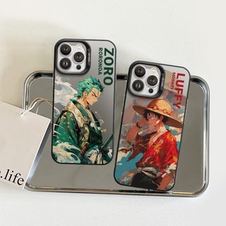 Ốp Lưng iPhone Luffy Zoro IMD Cứng Nhám, Siêu Chống Sốc, Bảo Vệ Camera - iP 7/8/X/XS/11/12/13/14/15/16/17/Plus/Pro/Max