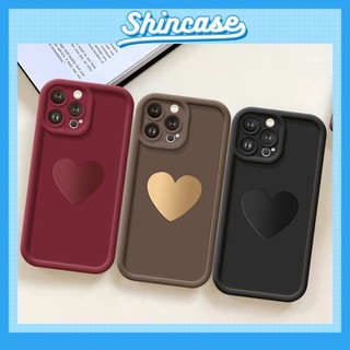 Ốp Lưng iPhone Camera Viền Cao Love Heart Mềm Chống Sốc, Cao Cấp - iP 7/8/X/XS/XR/11/12/13/14/15/16/17/Plus/Air/Pro/Max