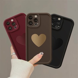 Ốp Lưng iPhone Camera Viền Cao Love Heart Mềm Chống Sốc, Cao Cấp - iP 7/8/X/XS/XR/11/12/13/14/15/16/17/Plus/Air/Pro/Max