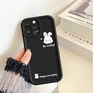 Ốp Lưng iPhone Camera Viền Cao Rabbit Lucky Mềm Chống Sốc Cao Cấp - iP 7/8/X/XS/XR/11/12/13/14/15/16/17/Plus/Air/Pro/Max