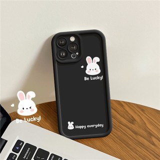 Ốp Lưng iPhone Camera Viền Cao Rabbit Lucky Mềm Chống Sốc Cao Cấp - iP 7/8/X/XS/XR/11/12/13/14/15/16/17/Plus/Air/Pro/Max