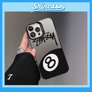 Ốp Lưng iPhone Eight Ball IMD Cứng Nhám, Siêu Chống Sốc, Bảo Vệ Camera iP 7/8/X/XS/11/12/13/14/15/16/17/Plus/Pro/Max/Air