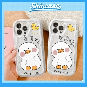 Ốp Lưng iPhone Very Rick Duck Viền Sóng Nổi, Chống Sốc, Bảo Vệ Camera - iP 7/8/X/XS/11/12/13/14/15/16/17/Plus/Pro/Max