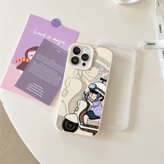 Ốp Lưng iPhone Mềm Thân Thiện Môi Trường Couple Xe Chống Sốc, Bảo Vệ Cam - iP 7/8/X/XS/11/12/13/14/15/16/17/Plus/Pro/Max