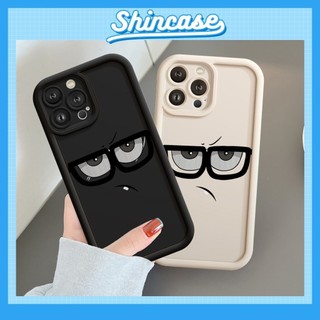 Ốp Lưng iPhone Camera Viền Cao Angry Face Mềm Chống Sốc, Cao Cấp - iP 7/8/X/XS/XR/11/12/13/14/15/16/17/Plus/Air/Pro/Max