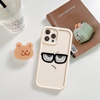 Ốp Lưng iPhone Camera Viền Cao Angry Face Mềm Chống Sốc, Cao Cấp - iP 7/8/X/XS/XR/11/12/13/14/15/16/17/Plus/Air/Pro/Max