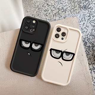 Ốp Lưng iPhone Camera Viền Cao Angry Face Mềm Chống Sốc, Cao Cấp - iP 7/8/X/XS/XR/11/12/13/14/15/16/17/Plus/Air/Pro/Max