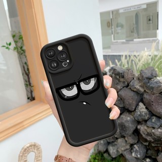 Ốp Lưng iPhone Camera Viền Cao Angry Face Mềm Chống Sốc, Cao Cấp - iP 7/8/X/XS/XR/11/12/13/14/15/16/17/Plus/Air/Pro/Max