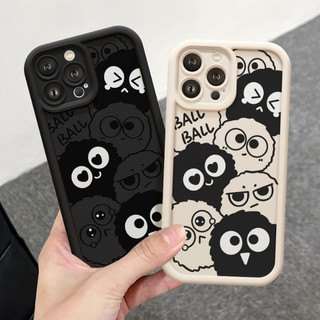 Ốp Lưng iPhone Camera Viền Cao Black Bal Mềm Chống Sốc, Cao Cấp - iP 7/8/X/XS/XR/11/12/13/14/15/16/17/Plus/Air/Pro/Max