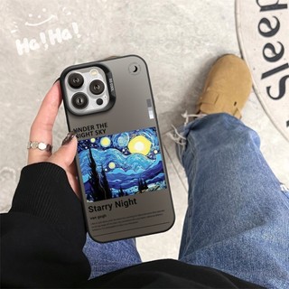 Ốp Lưng iPhone Starry IMD Cứng Nhám, Siêu Chống Sốc, Bảo Vệ Camera - iP 7/8/X/XS/11/12/13/14/15/16/17/Plus/Pro/Max/Air