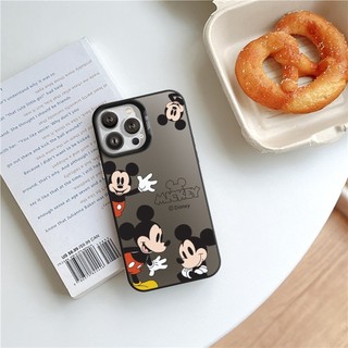 Ốp Lưng iPhone Mickey IMD Cứng Nhám, Siêu Chống Sốc, Bảo Vệ Camera - iP 7/8/X/XS/11/12/13/14/15/16/17/Plus/Pro/Max/Air