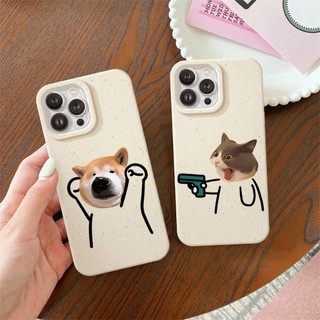 Ốp Lưng iPhone Mềm Thân Thiện Môi Trường Cún Mèo Chống Sốc, Bảo Vệ Camera -iP 7/8/X/XS/11/12/13/14/15/16/17/Plus/Pro/Max