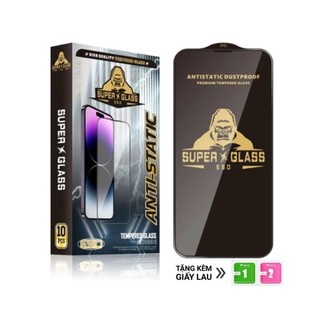 Kính Cường Lực iPhone KK Super Glas Full Màn Cao Cấp, Siêu Cứng - iP 6/6s/7/8/Plus/X/XS/XR/11/12/13/14/15/Pro/Max