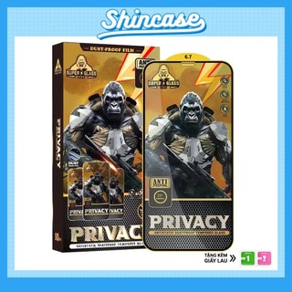 Kính Cường Lực iPhone KK Super Glass Chống Nhìn Trộm, Full Màn -iP 6/6s/7/8/Plus/X/XS/XR/11/12/13/14/15/16/17Pro/Max/Air