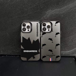 Ốp Lưng iPhone DSQ IMD Cứng Nhám, Siêu Chống Sốc, Bảo Vệ Camera - iP 7/8/X/XS/11/12/13/14/15/16/17/Plus/Pro/Max/Air