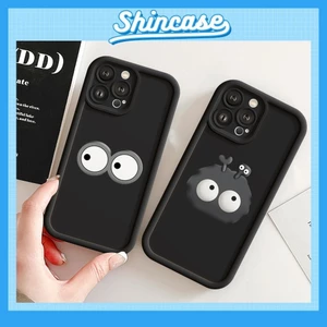 Ốp Lưng iPhone Camera Viền Cao Black Eyes 3D Mềm Chống Sốc, Cao Cấp - iP X/XS/XR/11/12/13/14/15/16/17/Plus/Air/Pro/Max