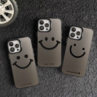 Ốp Lưng iPhone Mặt Cười IMD Cứng Nhám, Siêu Chống Sốc, Bảo Vệ Camera - iP 7/8/X/XS/11/12/13/14/15/16/17/Plus/Pro/Max/Air
