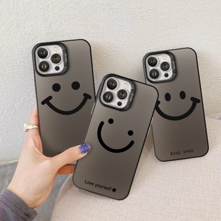 Ốp Lưng iPhone Mặt Cười IMD Cứng Nhám, Siêu Chống Sốc, Bảo Vệ Camera - iP 7/8/X/XS/11/12/13/14/15/16/17/Plus/Pro/Max/Air
